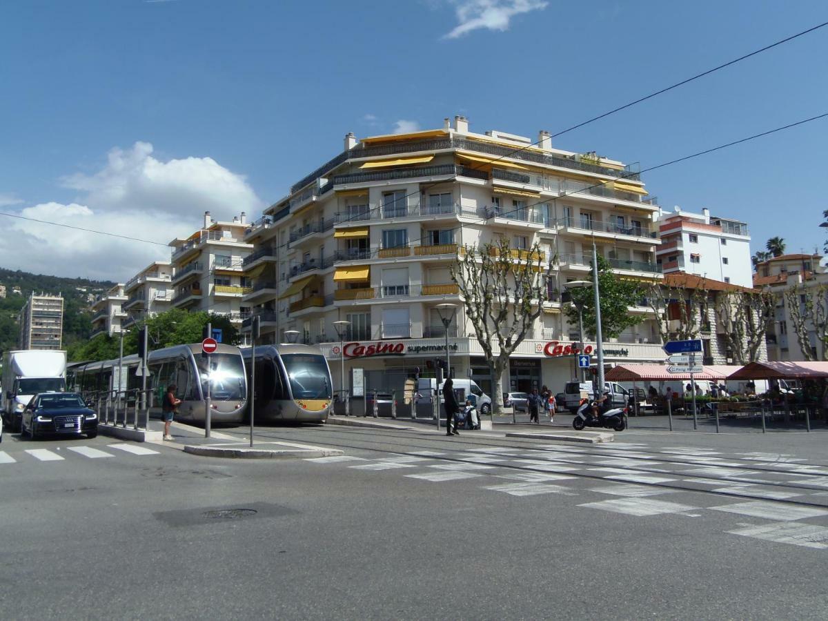 Ferienwohnung Joli Studio Calme Avec Terrasse Nizza Exterior foto